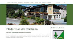 Desktop Screenshot of fladnitz.at